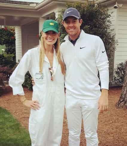 Rory Mcilroy and wife, Erica Stoll together